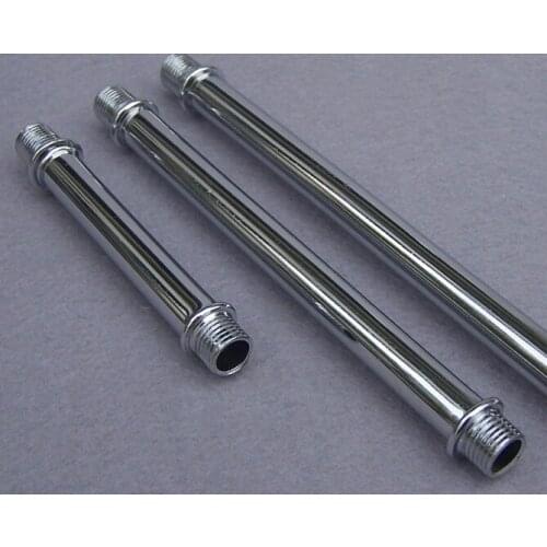 SSJQZ M10 * Pitch 1.0mm steel hollow screw tip M10 outer threaded lamp connector floor supporter tube table ceilling light