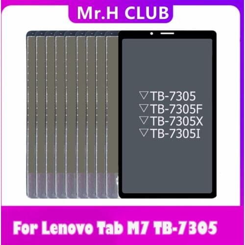 10 Pcs/Lot 7" For Lenovo Tab M7 TB-7305 TB-7305F TB-7305i TB-7305x 3G 4G WIFI LCD Display and Touch Screen Digitizer Assembly