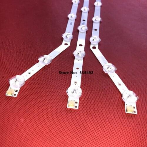 12/13LED 76CM LED strip for For Samsung 40"TV D3GE-400SMB-R3 UE40FH5007 UE40EH5047 UE40EH5050 UE40EH5057 UE40H5203 UA40H5303 UE