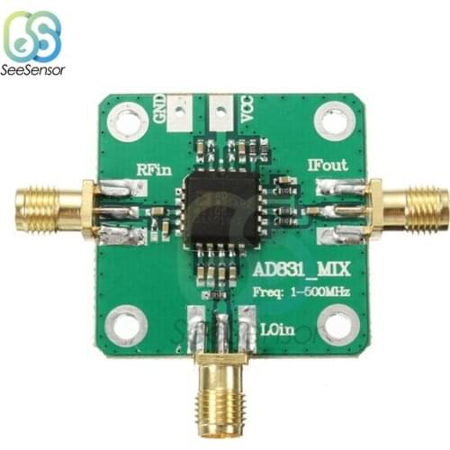 AD831 0.1-500MHz +10dBm High Frequency RF Mixer Inverter 9-11V