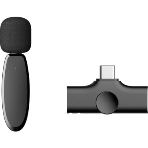T5EE Rechargeable Microphone Type-C Cellphone Microphone Video Shooting Plug and Play