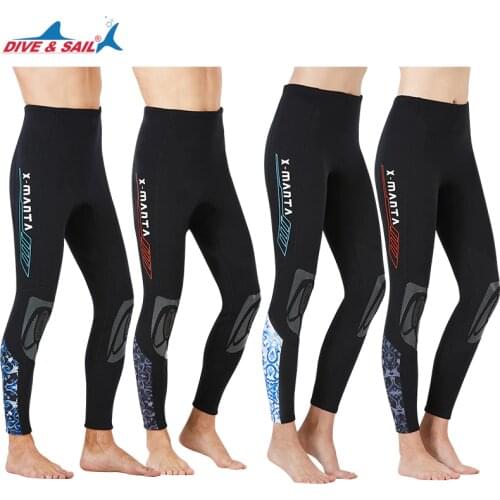 Wetsuit Pants 3mm Thermal High Waist Long Neoprene Trousers Diving Tights for Men Women 2mm 1.5mm Leggings Capris Bottoms