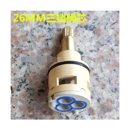 Hot and cold spool 22/25/26/35/40mm high foot empty on the seal water tap spool, Universal high-grade ceramic spool for faucet