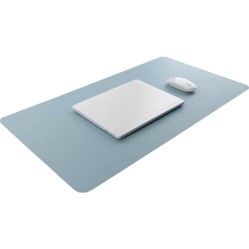 PU Leather Mouse Pad Double-side Usable Portable Large Gaming Mousepad Laptop Pad Desk Pad Grand Mat Gamer Muismat 60x30 80x40cm