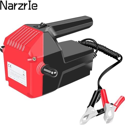 Car Engine Oil Pump 12V 24V Auto Electric Oil Diesel Fluid Sump Extractor Scavenge Exchange Fuel Transfer Suction Pump + Tube