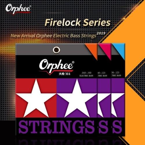 Orphee Electric Bass Guitar Strings Set Metal Nano Coating High Quality Musican Bass Guitar String Sets for Guitar Accessories