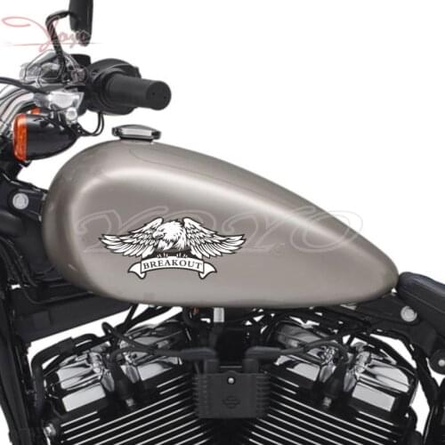 Fly Eagle Decal Fairing Stickers Fuel Tank Decals Vinyl Sticker For Harley Softail Breakout
