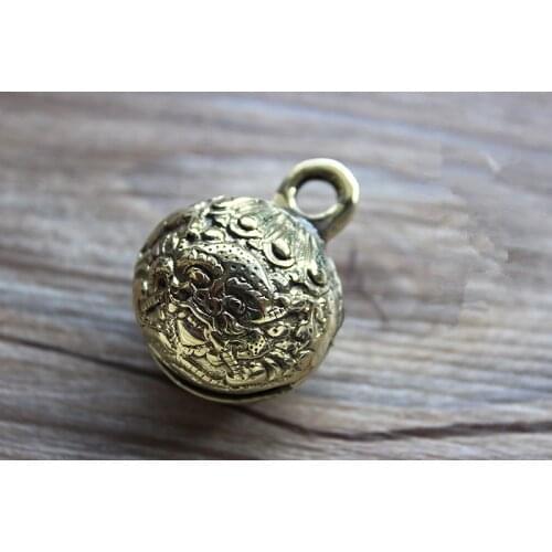 Nepal Lucky Bells Pet Bells Collar Pendant Keychain Pendant EDC Tools
