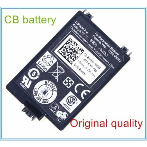 Original quality W828J Controllers Battery For M600 M610 M910 H700 PERC 6/i X463J 0X463J H145K J321M 3.7V 7WH