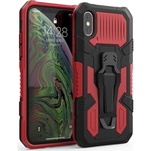 Metal Back Clip Shockproof Fundas Cover for OPPO Realme 5 7 Pro 5i 6i 6 7i C11 C15 C12 C17 Case Stand TPU Coque Shell Housing