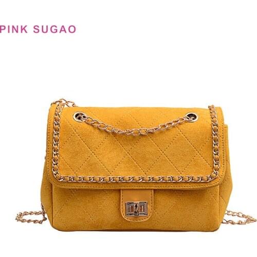 Pink Sugao luxury handbags women bags designer fashion purses and handbags crossbody bag for women chain bag large capacity bags