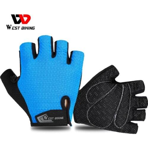 Fingerless Cycling gloves for sports gym mtb men Horizontal bar Womens training Summer Mesh equipment Bicycle accessories bike