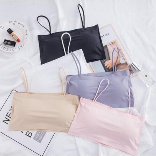 YSMILE Y New Arrive Women Seamless Underwear A Piece Of Tube Top Without Steel Ring Lingerie Tank Top Comfortable Camisoles