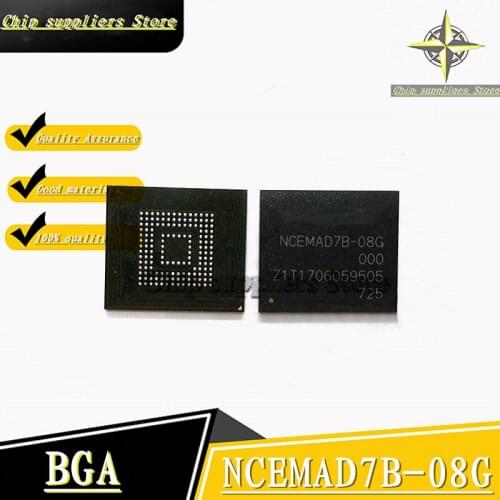 1PCS-10PCS) NCEMAD7B-08G BGA-153 NCEMAD7B BGA153 MAD7B Memory chip New and original
