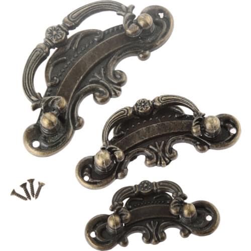 1pc Antique bronze Furniture Handle Drawer Cabinets Knobs and Handles Door Cupboard Handles