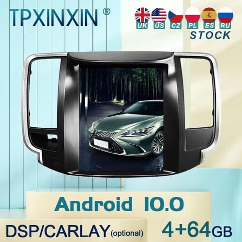 10.0 For NISSAN Teana 2008 - 2012 Android Car Stereo Radio with Screen Tesla Radio Player Car GPS Navigation Head Unit