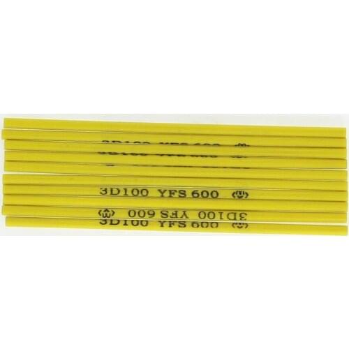 10/box 600#-D3 Taiwan YFS Cylindrical Super Fiber Ceramic Whet stone Whetstone for Jade Mold polishing Ultra-thin Elastic Stone