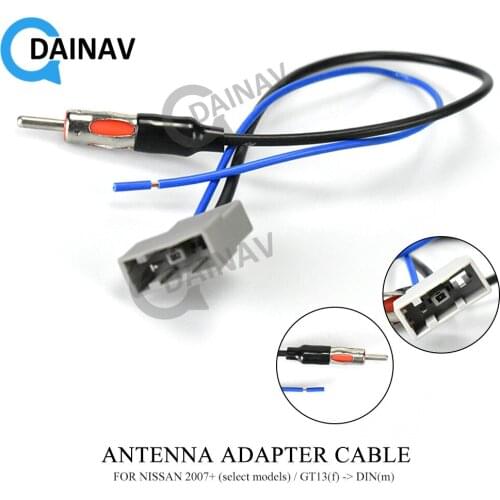 13-003 ANTENNA ADAPTER CABLE FOR NISSAN 2007+ GT13(f)-DIN(m)