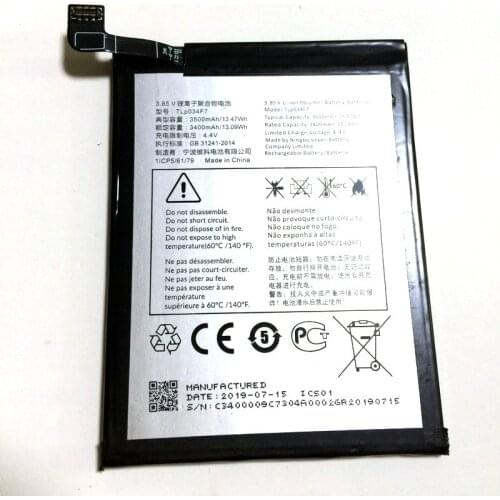 3500mAh Battery TLp034F1 TLp034F7 for Alcatel Alcatel 3 (2019) 5053Y 5053K, 3L (2019) 5039D Batteria