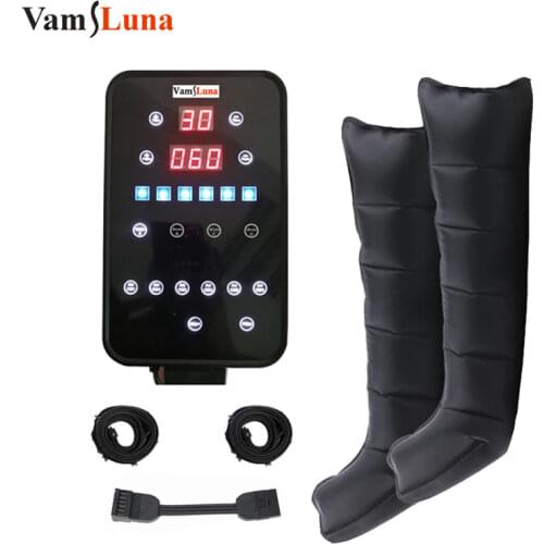 VamsLuna Air Compression Device With 6 Chamber for Presoterapia Massage Therapy Boots, Pump For Circulation Faster Recovery