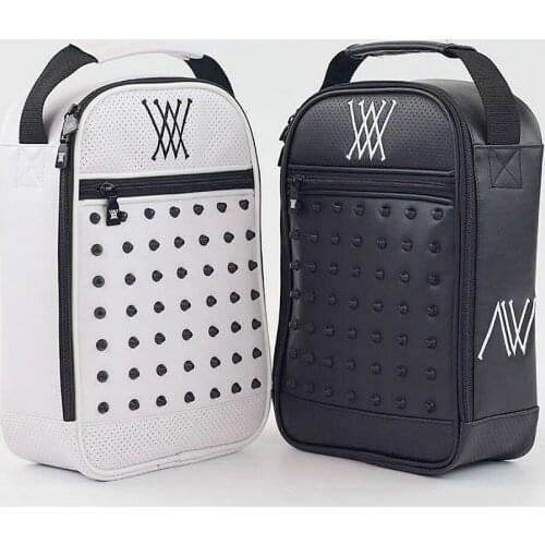 Free Shipping Fashion Golf Club Shoes Clothing Bag Large-capacity Zipper Closed Waterproof Storage Golf Club Bags (24*18*30cm)