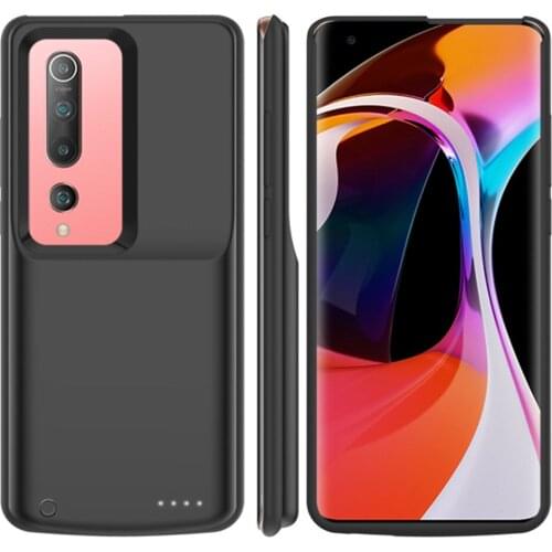 6800 Mah For Xiaomi Mi 10 10 Pro Battery Case Smart Phone Stand Cover Smart Power Bank For Xiaomi Mi 10 Pro Battery Charger Case