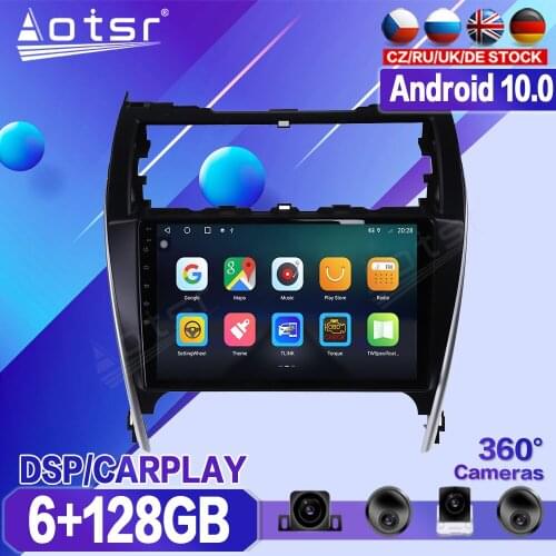 For Toyota Camry 2012 2013 2014 2015 2016 2017 Car Multimedia Player Recorder Stereo Android Radio GPS Auto Audio Navi Head Unit