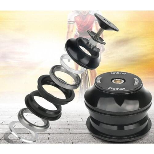 Fixed Gear Bicycle Bearing Set 34/44mm Aluminum Alloy Road Bike Headset Bicycle Parts