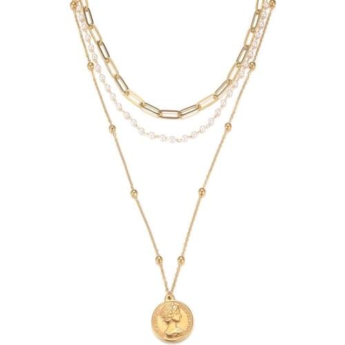 Minamama Pearl Necklaces For Women