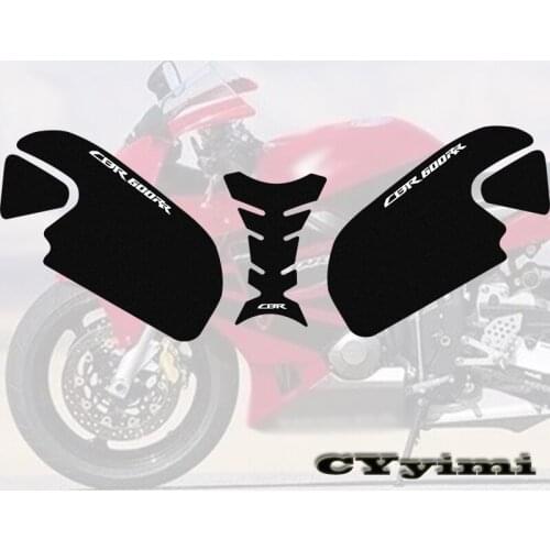 Motorcycle Tank Pad Anti slip Stickers For HONDA CBR600RR CBR 600 RR 2013 2014 2015 2016 2017 Knee Grip Side Decals Accessories