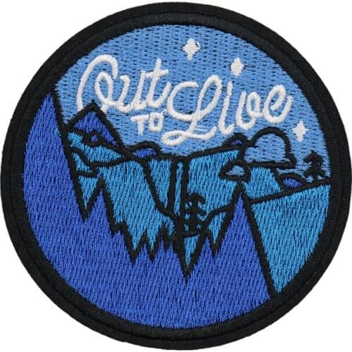 Custom iron on embroidery patch For clothing hippie retro boho peace weed pot applique iron-on patch factory customize available