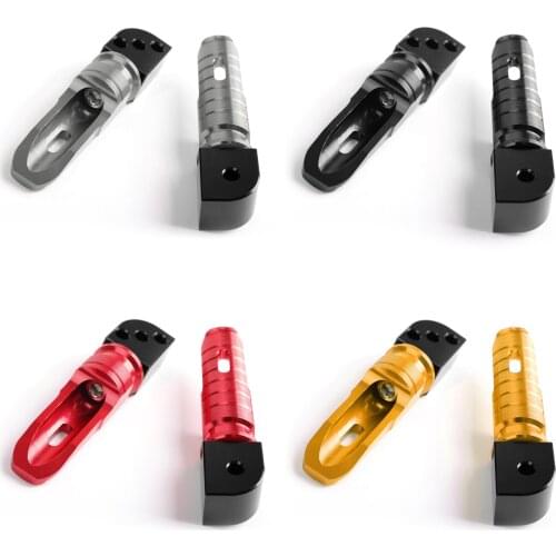 Areyoushop Motorcycle Rear Footpegs For KAWASAKI NINJA 650 1000 Z800 Z900 Z1000 Z750R ZX-6R ZX-10R Motorbike Parts
