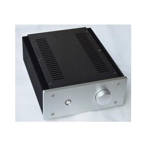 212*90*257MM Q2 all-aluminum amplifier case with heat sink power amplifier chassis small chassis front-level chassis