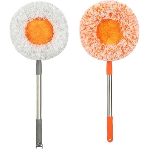Car Wash Microfiber Mop Mop Head Rotating Cotton Pads Replacement Spin for Wash Floor Round Cleaning Tools Household Microfiber