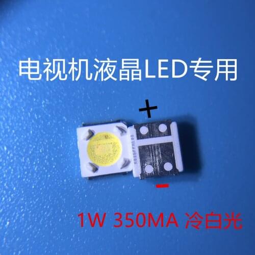 100pcs LUMENS LED Backlight 1W 3V 3535 3537 Cool white LCD Backlight for TV TV Application A129CECEBP18A-2092 4jiao