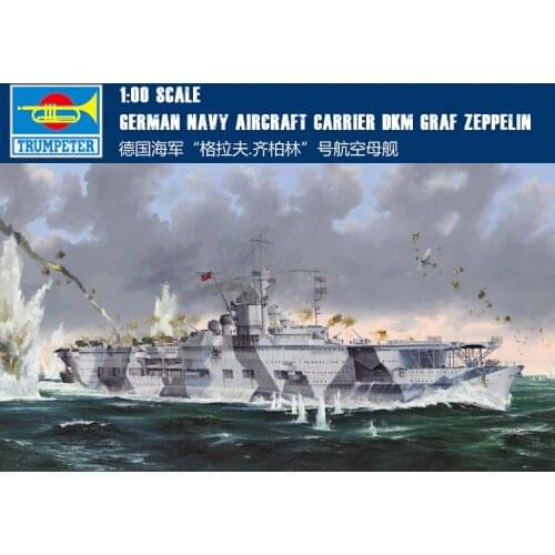 Trumpeter 05627 1/350 German Aircraf t Carrie r DKM Graf Zeppelin