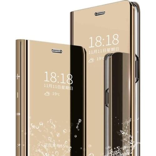 Smart Case for Huawei P30Pro P30Lite P40 P40Pro Clear View Window Stand Scratchproof Full Body Protective Flip Folio Cover