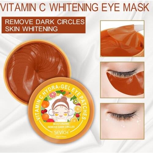Sevich 60PCS Hyaluronic Acid Repair Eye Patches Remove Dark Circles Moisturizing Eye Mask Crystal Collagen Gel Mask Skin Care