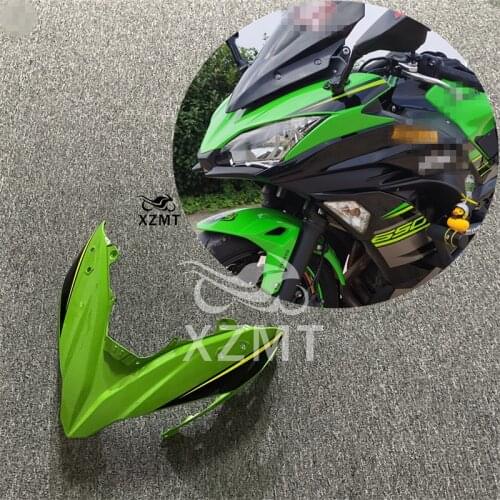 Motorcycle Upper Front Fairing Cowl Nose For Kawasaki Ninja 650 EX650 2017-2019