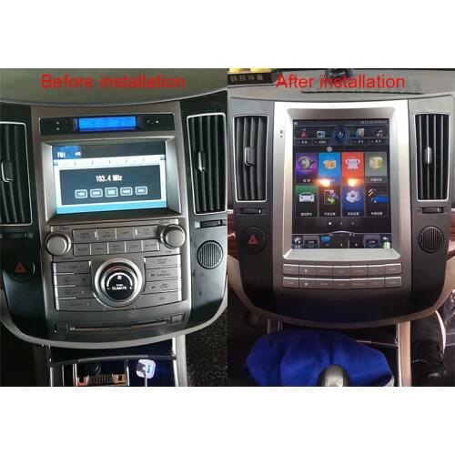 9 Inch Vertical Tesla Screen Android Navigation Radio Player For Hyundai Veracruz With 4+64G Car Audio Player