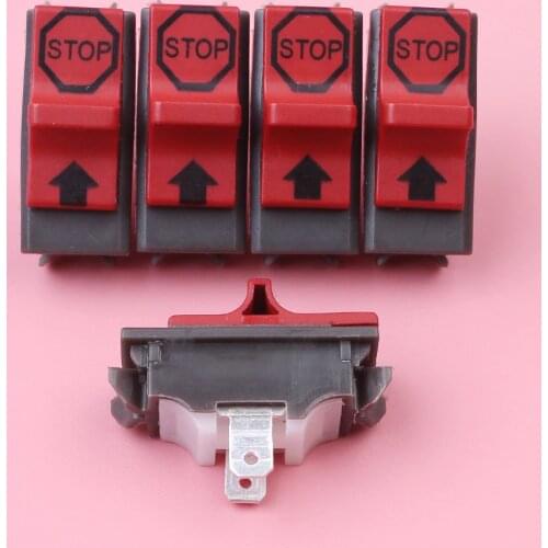 5pcs/lot On Off Stop Switch For Husqvarna 362 365 371 372 385XP 336 339XP Chainsaw Spare Replacement Tool Part
