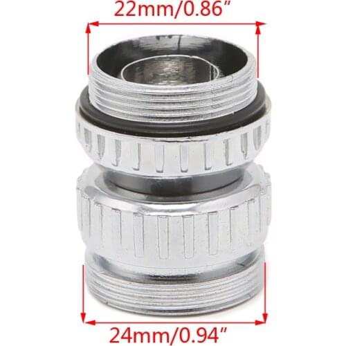 Shower Swivel Head Adapter Water Saving Tap Connector Diffuser Faucet Nozzle P15D