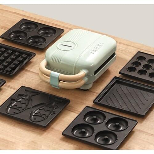 650W Electric Sandwich Maker Timing Waffle Maker Toaster Baker Breakfast Machine Takoyaki Pancake Donuts Sandwichera 220V