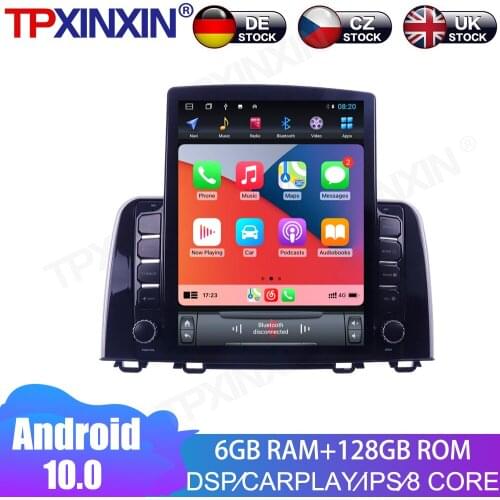 Android 10.0 6+128GB For Honda CRV 2017 Car Multimedia Radio Player IPS Touch Screen Stereo GPS Navigation With System Carplay