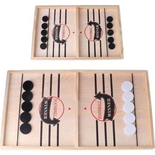 Table Hockey DIY Fast Sling Puck Board Game Parent-child Interactive Party Fun Family Tabletop Toys