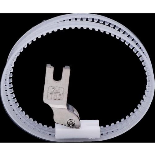 Sewing Machine Presser Foot Double Roller Presser Foot Roller Ring Plastic Presser Foot