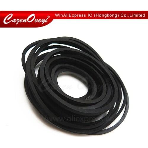 1pack Mix Cassette Tape Replacement Rubber CD DVD Cassette Tape Recorder Turntable Strap Belt For CD-ROM Video Machines 1*1mm