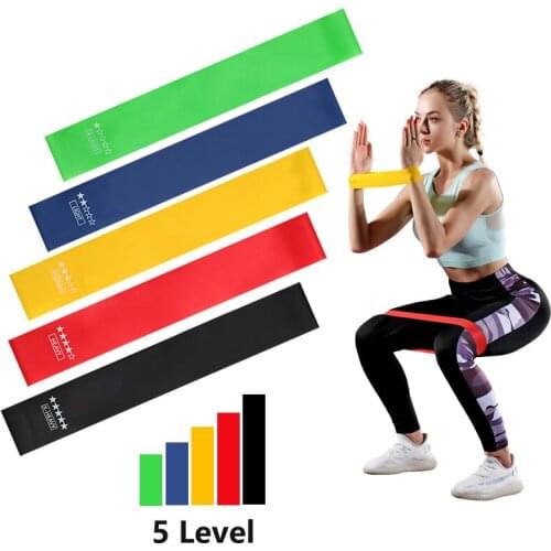 Resistance Rubber Bands Workout Fitness Gym Equipment Indoor Outdoor Rubber Loops Yoga Strength Training Athletic Elastic Bands