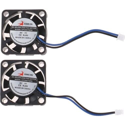 Ultra-miniature Brushless Fan Electric DC 5V 6V 2507 Mini Micro Tiny Cooling Fan New