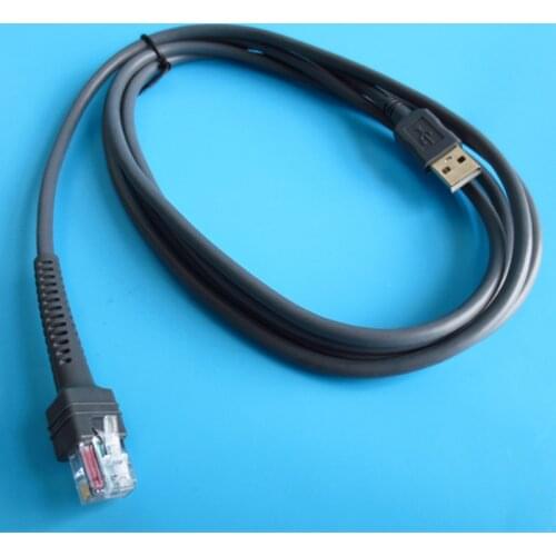 2M Scanner USB Cable Used For Zebra Motorola Symbol LS1203 LS2208 LS4208 LS3008 DS6708 LS4278 Barcode Scanner CBA-U01-S07ZAR
